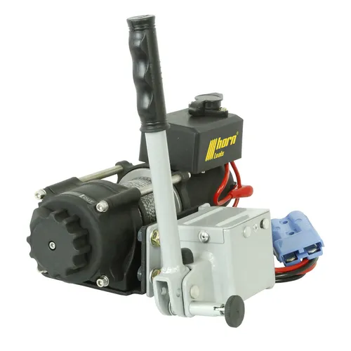 Seilwinde Gamma 2,0 Tonnen ATV - 12V / Stahlseil - Sonstige Elektroinstallationsartikel mit 2 Tonnen Zugkraft, ideal für Quads und ATVs. Kompakt und leistungsstark, inklusive Kabelfernbedienung und erweiterbar mit Funkfernbedienung.