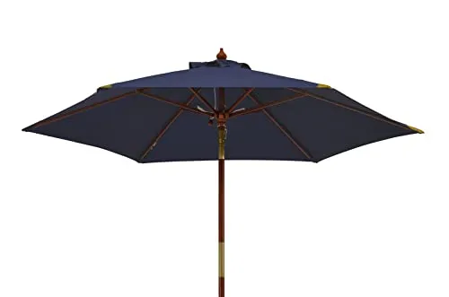 Kai Wiechmann Runder Balkonschirm 240 cm - Hochwertiger Sonnenschirm mit Kippgelenk und Windauslass, ideal für Balkone. Bietet mit UPF 50+ hohen Sonnenschutz und ist dank abnehmbarem Schirmtuch pflegeleicht.