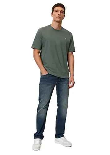 Marc O'Polo Herren T-Shirt B21222051068, Grün New, 3XL - T-Shirts für Herren – Hochwertiges, figurbetontes Basic-Shirt aus 100% Bio-Baumwolle für optimalen Tragekomfort und vielseitige Kombinationsmöglichkeiten.