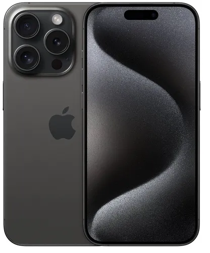 NEU Apple iPhone 15 PRO (6,1=15,5cm) 128 GB, Titan Schwarz 1950254-N1