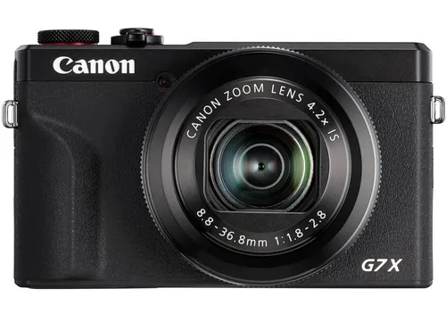 Canon PowerShot G7 X Mark III Kompaktkamera - Digitalkamera mit 20.1MP, 4K Filmaufnahmen und Bildstabilisierung für gestochen scharfe Bilder. Ideal für kreative Fotografen und Vlogger.