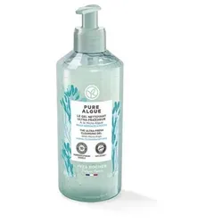 Yves Rocher PURE ALGUE - Ultra-Erfrischendes Reinigungsgel - Reinigungsschaum & Gele für das Gesicht mit Mikroalgen, entfernt sanft Make-up und sorgt für strahlend frische Haut - ideal für eine gründliche Reinigung und ein geschmeidiges Hautbild.