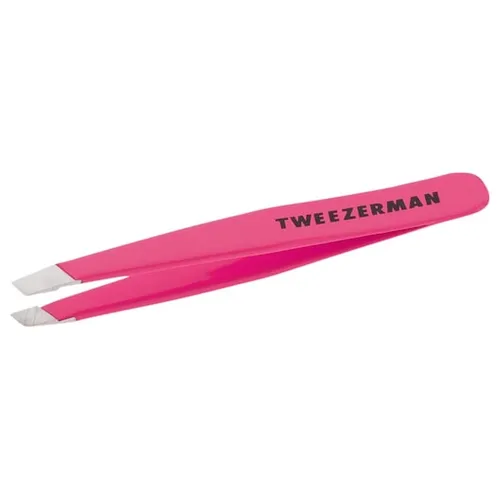 Tweezerman Beauty-Tools PinzettenSchräge Mini Pinzette Neon Pink 1 Stk. (11,00 € / 1 Stk.)