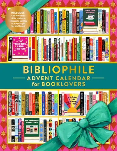 Bibliophile Advent Calendar for Booklovers - Sonstige Kategorie - Ein unwiderstehlicher Adventskalender für Buchliebhaber, inspiriert von Jane M, der die Vorweihnachtszeit mit literarischem Genuss bereichert.