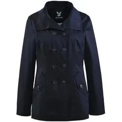 Cabanjacke FUCHS SCHMITT Damen Gr. 44, marine - Funktionsjacke für Damen, modisch und po-bedeckend mit praktischen Pattentaschen für sicheren Stauraum. Ideal für Spaziergänge oder Verabredungen, aus leichtem Webstoff gefertigt.