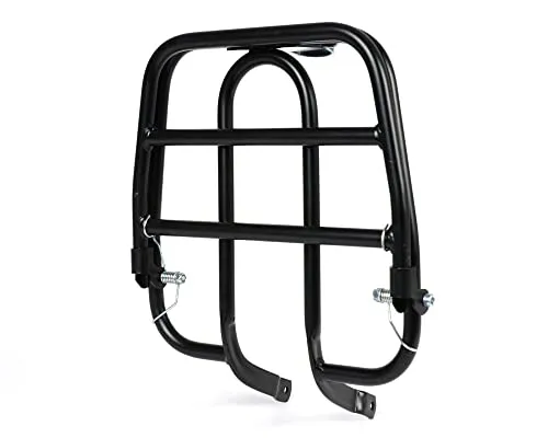 Piaggio Vespa Ciao Mofa Moped Last Gepäckträger vorne MOTO NOSTRA Schwarz matt