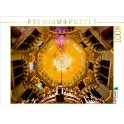 CALVENDO Puzzle CALVENDO Puzzle Aachener Dom, Oktogon 1000 Teile Lege-Größe 64 x 48 cm Foto-Puzzle Bild von Michael Bücker, 1000 Puzzleteile