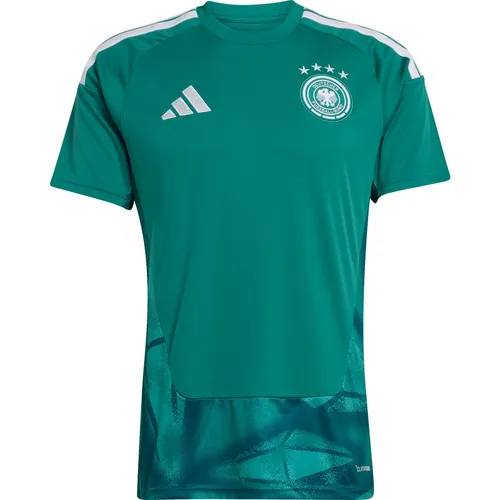 ADIDAS Herren Torwarttrikot Deutschland DFB WM 2026 Replika - Das DFB Torwarttrikot für die WM 2026 vereint sportliches Design mit optimaler Bewegungsfreiheit. Dank innovativer Materialien bleibst du kühl und trocken, während du das Spiel im Blick behältst. Ideal für den Einsatz im Training und Wettkampf.