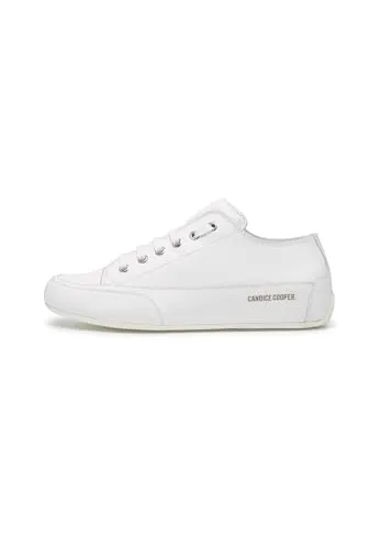 Candice Cooper Rock S Damen Sneakers in Weiß (12), 41 EU - Stylische Damen Sneakers aus hochwertigem Nappaleder, mit herausnehmbarer Decksohle für individuellen Komfort und eleganten Look.