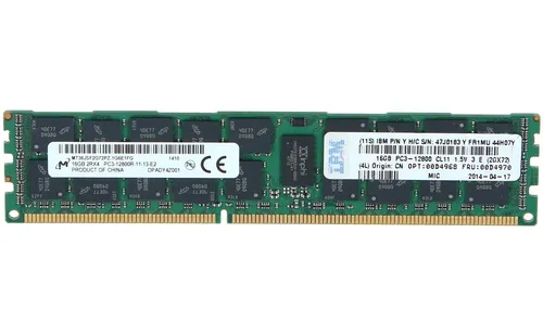 IBM - 00D4968 - 16GB (1x16GB, 2Rx4, 1.5V) PC3-12800 CL11