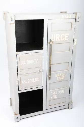 point-home Design-Schrank "Container", Retro, 83 cm