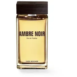 Yves Rocher AMBRE NOIR Eau de Toilette 100 ml - Eau de Toilette für Herren mit intensiv-holziger Duftnote, vereint Eleganz von Zeder und Lavendel mit sinnlichen Nuancen der Tonka-Bohne. Perfekte Geschenkidee für stilbewusste Männer.