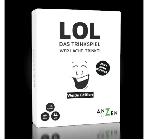 Anzen Spielesammlung LOL - Versch. lustige Kartenspiele, LOL - wer lacht "verliert", Trinkspiele, Kartenspiel, Familienspiel