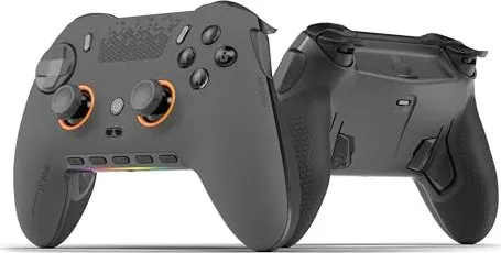 SCUF ENVISION PRO Wireless Gaming Controller - Gamepad für PC mit fünf abnehmbaren G-Tasten, abnehmbaren Back-Paddles und Instant Triggers für blitzschnelle Reaktionen. Ideal für Gamer, die maximale Anpassung und Leistung suchen.