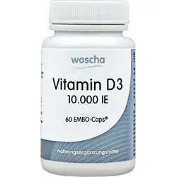 Woscha Vitamin D3 10000 IE - 60 Embo-caps