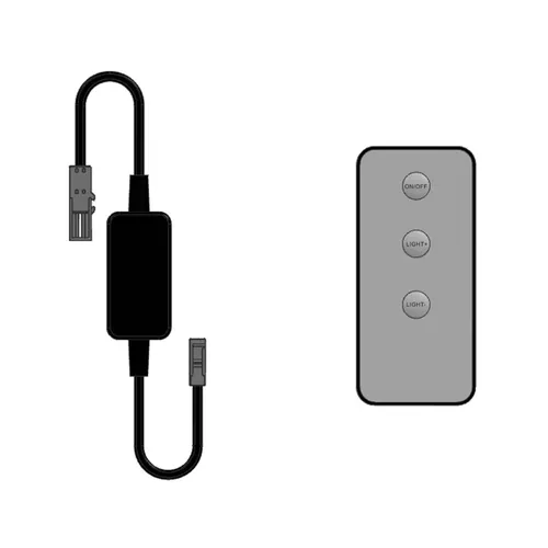 LED Funk-Controller Set von kalb, dimmbar und kabellos - Lampenteile mit kabelloser Fernbedienung, dimmbar und ideal für individuelle Lichtgestaltung in jedem Raum.