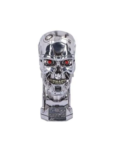 Nemesis Now - Terminator T-800 Aufbewahrungsbox 21 cm - Figuren, Skulpturen & Statuen, offiziell lizenzierte Box mit rotem Augen-Design und überraschend geräumigem Stauraum für wertvolle Andenken.