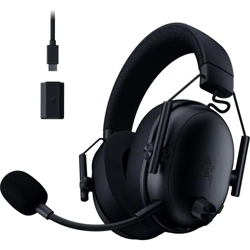 RAZER Blackshark V3 Gaming Headset - Gaming Headset mit kabelloser Razer HyperSpeed-Technologie für nahezu latenzfreien Sound. Ideal für Profis, die in entscheidenden Momenten einen Wettbewerbsvorteil benötigen.