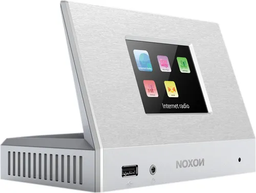 Noxon A120+ - Internet Radio mit DAB+, Bluetooth, Spotify Connect und 3.2 Zoll TFT-Farbdisplay, erweitert Ihre Hifi-Anlage um über 40.000 Radiostationen