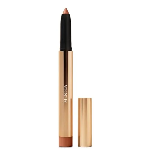 MERODA® Lidschatten Stift [MIT WISCHFEST-FORMEL] - Eyeshadow Stick - Lidschattenstift - Eye Perfecting Shimmer Beautystick - Vegan & Cruelty Free - (Gold)