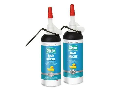 2x Sista Bad & Küche, Spender, weiß, 100ml