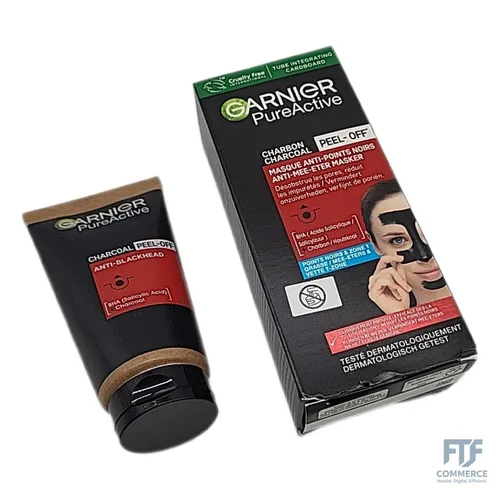 GARNIER Skin Active - Masque Peel-Off Anti-Points Noirs - Réduit les Pores & les