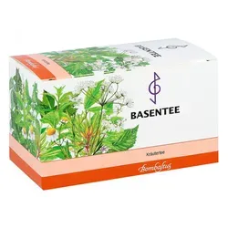 Basentee Filterbeutel - Tees mit einer harmonischen Mischung aus Kräutern wie Mate, Pfefferminze und Kamille, ideal für Entspannung und Wohlbefinden.