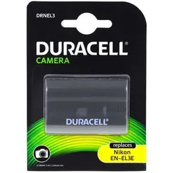 Duracell Akku für Nikon D90 - Hochwertiger Li-Ion Akku für Nikon D90, 1400mAh, ideal als Ersatz oder Zweitakku für unterwegs, mit hoher Lebensdauer und Sicherheit durch Schutzelektronik.