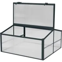 Floraworld Mini-Gewächshaus für Hochbeet 90 x 90 x 76 cm - Hochbeete, ideal für die Anzucht von Pflanzen, schützt vor Frost und Schädlingen für eine erfolgreiche Gartenkultur.