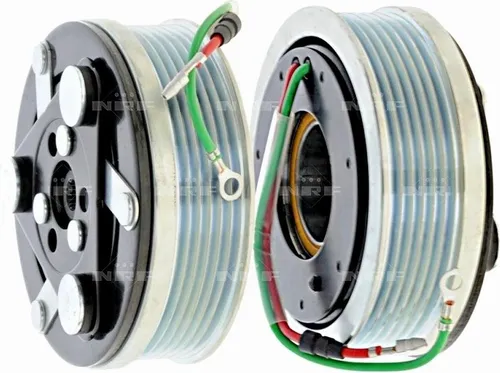 NRF Magnetkupplung für Klimakompressor 380163 - Autoteile, hochwertige Magnetkupplung für effiziente Klimaanlagenleistung und zuverlässige Funktion.