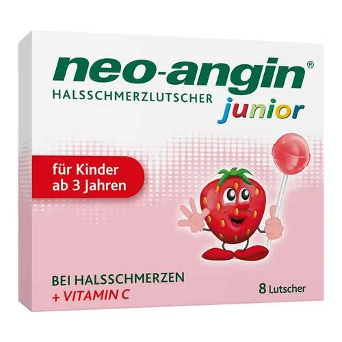 neo-angin junior Halsschmerzlutscher  8 St