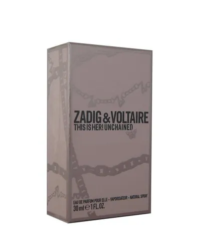 Zadig & Voltaire This is Her! Unchained Eau de Parfum 30 ml - Elegantes Eau de Parfum für Frauen, das mit seiner einzigartigen Duftkomposition für einen unvergesslichen Eindruck sorgt. Ideal für besondere Anlässe.