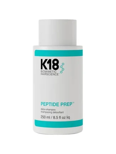K18 Peptide Prep Detox Shampoo 250 ml - Shampoo für Tiefenreinigung, entfernt Produktrückstände wie Öle und Silikone, optimale Basis für die Wirkung des K18 Peptides.