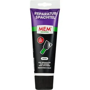 MEM Spachtelmasse 30836746, Reparaturspachtel, weiß, Universalspachtel, Innen-& Außenbereich 330g