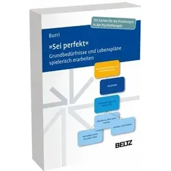 Sei perfekt - Plananalyse Karten Set - 150 Karten zur strukturierten Analyse von Verhaltensmustern in der Therapie, ideal für eine tiefere Fallverständnis und effektive Therapieplanung.