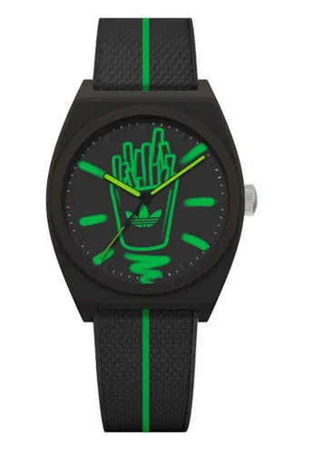 adidas Originals Quarzuhr PROJECT TWO AOST250402I - Modische Herrenuhr mit wasserabweisendem Resinarmband, ideal für Sport und Alltag, wasserdicht bis 5 bar.