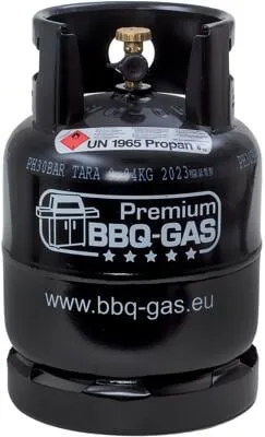 Premium BBQ-GAS Flasche 8 kg ungefüllt - Gaskartuschen für Gasgrills, ideal für ein langes Grillvergnügen und passend für Modelle von Weber, Grandhall und Napoleon.