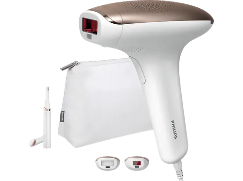 Philips Lumea Advanced IPL-Haarentfernungsgerät mit Korrekturtrimmer - IPL-Gerät für effektive Haarentfernung mit 250.000 Lichtimpulsen, 5 einstellbaren Intensitätsstufen und inklusive Korrekturtrimmer für präzise Ergebnisse.