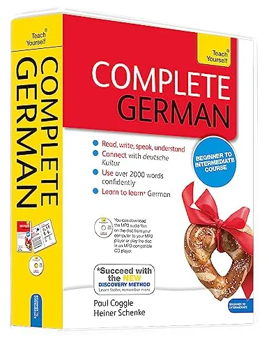 Complete German Book & Audio Online: Teach Yourself - Belletristik und umfassende Sprachressource für Selbstlerner; entwickelt für einen soliden Übergang von Anfänger zu Mittelstufe mit authentischen Gesprächen und Kulturwissen.