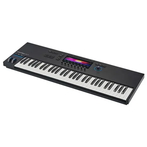 Native Instruments KONTROL S61 MK3 Premium MIDI Controller Keyboard - 61-Tasten MIDI Keyboard in Schwarz, ideal für kreative Musikproduktionen mit intuitiven Steuerungsfunktionen und hochwertiger Verarbeitung.