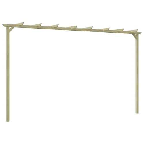 vidaXL Kiefernholz Pergola Pavillon Rosenbogen - Robuste Gartenpergola aus kesseldruckimprägniertem Kiefernholz, ideal als Rankhilfe für Kletterpflanzen und zur Schaffung eines einladenden Sitzbereichs.