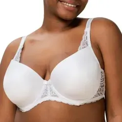 Triumph Damen Amourette Spotlight WHP X Everyday Bra, WEISS, 90C - Funktionsunterwäsche mit grafischem Spitzendesign, bietet hohen Tragekomfort und optimale Passform für den ganzen Tag.