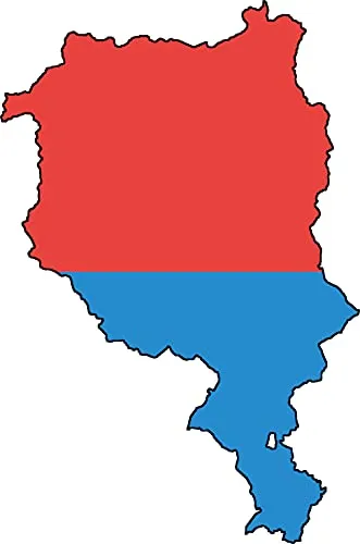 Auto Aufkleber Schweiz Kanton TESSIN Sticker Konturgeschnitten (ca 11 cm)