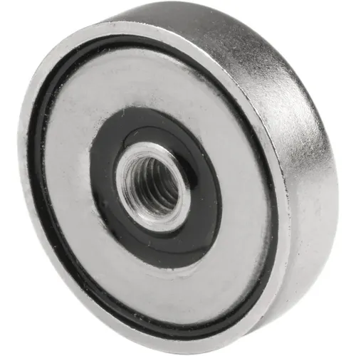 SUPERMAGNETE Topfmagnet mit Innengewinde M4 Ø 20 mm,