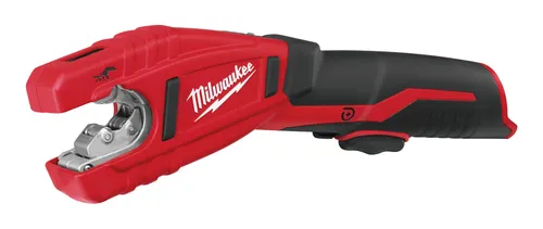 Milwaukee MILC12PC0 4933411920 Akku-Kompakt-Rohrschneider - Rohrschneider mit 12 Volt REDLINK Elektronik, ideal für präzises Schneiden mit Überlastschutz und Leerlaufdrehzahl von 0-500 min-1.