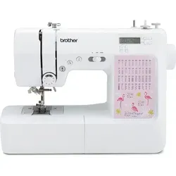 Brother KD 40S Little Angel Nähmaschine - Nähmaschine mit 40 kreativen Programmen, einfachem Einfädelsystem und Fingerschutz für mehr Sicherheit – perfekt für kreative Nähprojekte.