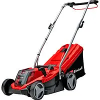 Einhell Akku-Rasenmäher GE-CM 18 33 Li Kit - 18 V, 33 cm Schnittbreite, bis 200 m Fläche, wartungsfreier Brushless-Motor für maximale Leistung und lange Laufzeit