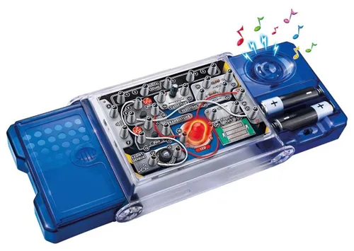 Velleman Elektronischer Projektbaukasten - Bausätze für 8 spannende Experimente, ideal zur Förderung von MINT-Fähigkeiten bei Kindern ab 8 Jahren. Mit LED & Musik, einfach zu bedienen und transportabel.