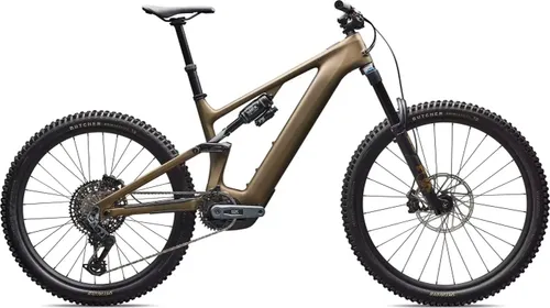Specialized Levo 4 Expert Carbon BURNT GOLD METALLIC/DOPPIO 2026 S3 - E-Mountainbike mit überragender Power und Kontrolle für jedes Offroad-Terrain. Ideal für Abenteuer und anspruchsvolle Trails.