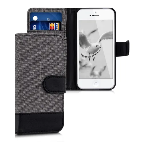 Hülle für Apple iPhone SE 1.Gen 2016 iPhone 5 iPhone 5S Kunstleder Wallet Case